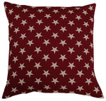 Tyynynpäällinen Tähti, punainen-valkoinen, kaksipuolinen, 43cmx43cm, Svanefors
