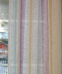 Sivuverho Raidat purjerenkailla, violetin sävyt-beige-harmaa, 140cm x 250cm, 1kpl