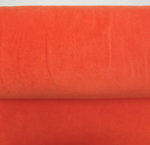 Fleecekangas yksivärinen oranssi, leveys 150cm