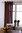 Sivuverho Marie purjerenkailla, ruosteinen oranssi, 140cm x 250cm, Svanefors, jäljellä 1kpl