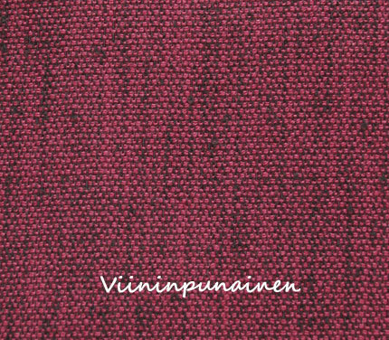 Sivuverho Marie purjerenkailla, viininpunainen, 140cm x 250cm, Svanefors, 1kpl