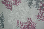 Pöytäliina Sypressi, harmaa-violetti-valkoinen, 140x200cm