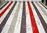 Verhokangas Rose Stripe, leveys 150cm