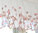 Verhokappa ja Salusiinit Cherry, vaaleanpunainen,  kappa 45cm x 230cm, salusiinit 62cm x 100cm