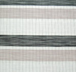 Verhokangas Milan, valkoinen-musta-beige, leveys 150cm