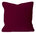 Sametti tyynynpäällinen Elise, punainen, 45cm x 45cm, Svanefors