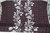 Pöytäliina Köynnökset, musta-violetti-hopeakimallus, leveys 135cm tai 145cm, pituus 165cm - 350cm