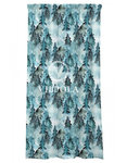 Verhokangas Kuusimetsässä, sininen, 140cm, perkaalipuuvilla