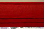 Valelaskoskappa punainen pellava, korkeus 50-60cm, leveydet 80cm - 280cm