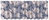 Verhokappa Marigold, sininen, korkeus 50cm - 60cm, leveys 245cm, nipsukiinnitys