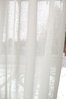 Verhokappa ja salusiinit, valkoinen ja luonnonvalkoinen, kappa 45cm x 250cm, salusiinit 65cm x 120cm