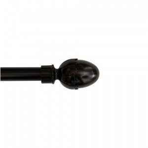 Hasta Elin Päätynuppi Musta 16 / 19 Mm