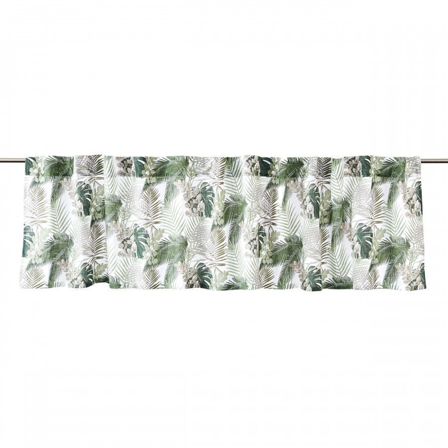 Hemtex Borneo Pelmet Kappaverho Monivärimusta 220x50 Cm - Verhokauppa.fi