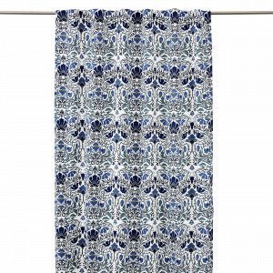 Hemtex Otilia Piilolenkkiverho Koboltinsininen 120x240 Cm