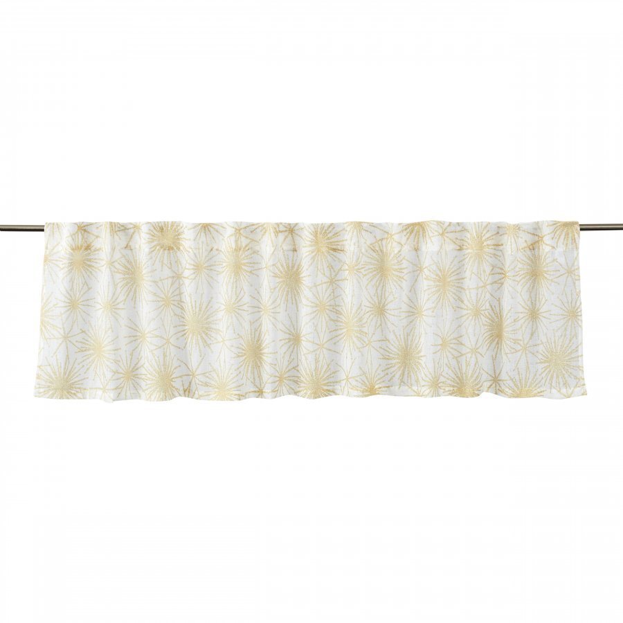 Hemtex Stjärnfall Pelmet Kappaverho Kulta 220x50 Cm - Verhokauppa.fi