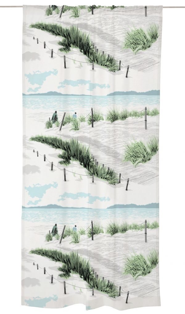 Vallila Yyteri Verho Aqua 140x250 Cm